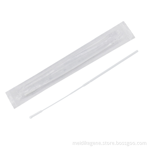 Disposable Sterile Nylon Flocked Nasopharyngeal Swab with Tube Respiratory Virus Specimen Collection
